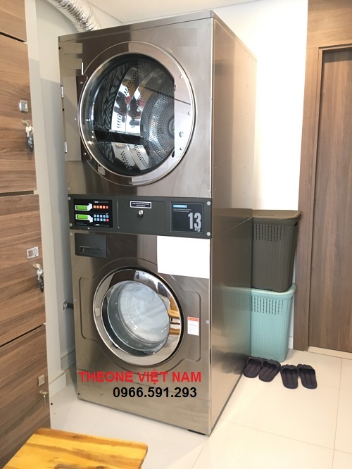 Giặt và sấy chồng tầng Giặt và sấy chồng tầng